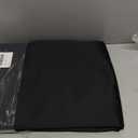 NICETOWN Pitch Black Solid Thermal Insulated Grommet Blackout Curtains/Drapes for Bedroom Window (2 Panels, 42 inches Wide by 63 inches Long, Black)