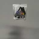 Impact Grade Power Drill Socket Adapter Sets 6 PCS, 50mm-73mm Long Impact Socket To Drill Adapter Set 1/4 3/8 1/2 Hex Shank Impact Driver Bit Set Socket Holder, Black Drill Bit Attachments -BCS6