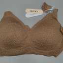 OEAK Womens Wireless Jelly Bras Comfortable Push Up Bra No Underwire Gel Bra Full Support Lift Everyday Seamless Tshirt Bras, 3XL
