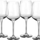 Amlong Crystal All-Purpose Glasses, 17oz, Set of 4