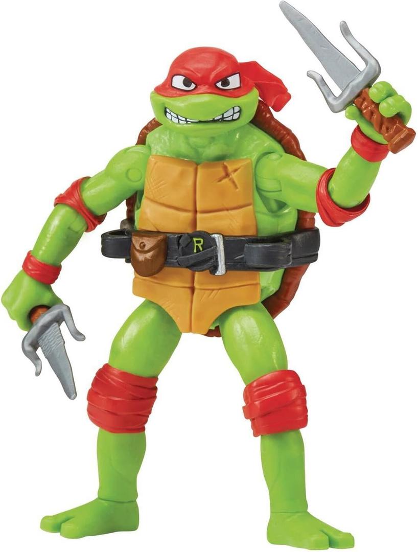 Teenage Mutant Ninja Turtles: Mutant Mayhem 4.6 Raphael Basic Action Figure by Playmates Toys