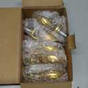 Office Chair Wheels Replacement,(Set of 5) 3'' Caster Wheels Smooth Rolling Heavy Duty Casters Safe for All Floors Including Hardwood - Universal Stem 7/16 Inch, Gold