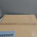 PSHRFANST 19.7" Ceiling Fans with Lights, 6-Speed Remote Control, Dimmable LED, Reversible Quiet DC Motor, Low Profile Flush Mount for Bedroom, Kitchen, Office (Gold)