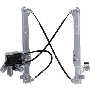 KUIPERAUTO Power Window Regulator w/Motor Rear Passenger Side 741-579 Compatible for Compatible for 2000-2006 Chevy Silverado 1500 2500 / GMC Sierra Yukon XL/Escalade Right Side 15135971