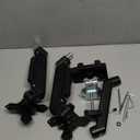 WALI Dual Monitor Stand for 13-32 inch Computer Screens, Dual Monitor Arms for 2 Monitors Holds up to 22 lbs, Height Adjustable Gas Spring Dual Monitors Mount, VESA 75x75/100x100mm (GSMP002N), Black