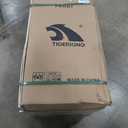 TIGERKING 8.78 Cu Ft Large Fireproof Safe for Home, Waterproof Floor Security Jewelry Safe with Digital Lock, Heavy Duty Steel Cabinet Safes with Drawer and Adjustable Shelves for Valuables (Black)