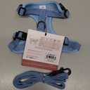 Voyager Escape Proof Cat Harness and Leash Set with Reflective Stitching, Neoprene Handle 5ft - Supports Small, Medium and Large Cats, Kittens for Walking by Best Pet Supplies - Baby Blue, XS (XS (Chest: 13 - 16"))