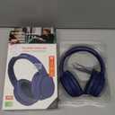 iLive Electronics Active Noise Cancellation Bluetooth Headphones, Adjustable Headband, Includes 3.5mm Audio Cable, Blue (IAHN40IND)