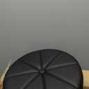 Round Rolling Stool with Wheels Height Adjustable Swivel Stool Chair for Spa Salon Massage Black