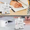 Never Forget You Are The Piece, Employee Appreciation Gifts, Thank You Appreciation Gift for Coworker, Colleague, Women, Men, Mentors, Boss, Teachers, Friends, Decorative Signs Plaques WZW23, 4 x4x 1inches
