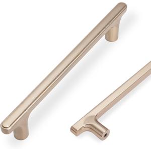 COTYKILEY 10 Pack 5 Inch(128mm) Champagne Bronze Cabinet Pulls
