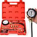 NP Diesel Fuel Pressure Gauge Kit Petrol Fuel Pressure Tester Fuel Injection Pump Diagnostic Tool