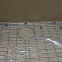 Serene Valley 29-5/16" x 16-3/8" Sink Bottom Grid, Rear Drain with Corner Radius 3/16", Sink Grids Stainless Steel NLW3017R