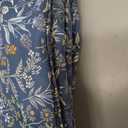 HoneiLife King Duvet Cover Set - 100% Cotton Comforter Cover, Floral Bedlinen Set with Zipper Closure & Corner Ties, 3-pcs(1 Duvet Cover + 2 Pillow Case)-Herbs (King-104"x 90", Blue Flower)