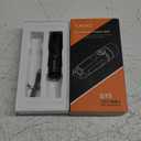 Rechargeable Keychain Flashlights, 650 High Lumens EDC Pocket Flashlights, Mini Flashlight Be Used for Camping Outdoors EmergencyBlack