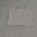 Trendy Queen Womens Spaghetti Strap Tank Tops Adjustable Cute Camisole Going Out Crop Tops Summer Clothes (X-Small, White)