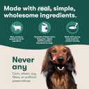 Jinx Bone Broth Stew for Dogs - Beef & Vegetables Recipe - Grain-Free Wet Dog Food & Topper for Picky Eaters - Promotes Lean Muscle Growth, A Healthy Coat & Improved Digestion - 13 Oz, 12 Pack