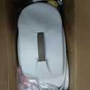 Retractable Garden Hose Reel, 5/8 in 65+6 ft, Heavy Duty Wall Mounted Water Hose Reel, Spring Power Automatic Rewind, Any Length Lock, 180 Swivel Bracket, 10 Pattern Spray Nozzle