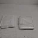 Klmnop 10 Pcs Disposable Car Seat Cover for Back Seat, Plastic Back Seat Cover for Universal Cars, Dustproof Waterproof Car Chair Protector for Auto(Clear)