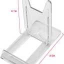 Artliving Two Part Adjustable Clear Acrylic Plastic Display Stand Easel (set of 6)