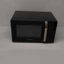 Chefman Countertop Microwave Oven 0.7 Cu. Ft., 700 Watts with 10 Power Levels, 6 Cooking Presets with One-Touch Express Cook, Eco Mode, Child Safety Lock, & Mute Button - Black