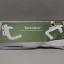 SAMODRA Ultra-Slim Hygienic Bidets Attachment for Existing Toilets - Adjustable Fresh Water Pressure Dual Nozzle (Frontal & Rear Wash) Easy to Install, Silver