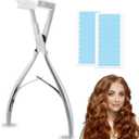 Tape-in Hair Extension Pliers - Stainless Steel Flat Surface Sealing Plier for Hair Extensions & Styling