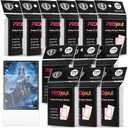 1200 Pack Card Sleeves Clear, Perfect Fit Inner Sleeves Ideal for Double-sleeving, Trading Card Sleeve Compatible with MTG, PKM, TCG and Gaming Cards (60 Microns)