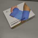 Self Adhesive Bandage Wrap Set, 10 Rolls, 1-4 Inch x 5 Yards, Elastic Cohesive Bandage Wrap, Vet Wrap, Ankle Tape, Tattoo Grip Tape Wrap, Athletic Tape - Blue