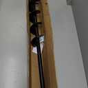 SYITCUN Auger Drill Bit for Planting - 4"X32" Heavy-Duty Auger Post Hole Digger for Fence- 1/2" Hex Drive Drill