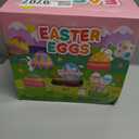[ 6 Surprise Golden Eggs ] 100 Pack Prefilled Easter Eggs with Assorted Toys Inside, 100 Plastic Easter Eggs Fillers with Toys, Pre-filled Easter Egg Hunt Stuffed, Easter Basket Stuffers