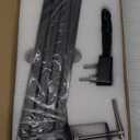 LED Desk Lamp with USB Ports,Touch Desk Lamps for Home Office with 5 Color Modes,3 Brightness Desk Light with Small Night Light,Reading Lamp Table Lamp for Bedroom Bedside Study Black with adapter