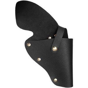 Revolver Holster, Concealed Leather Gun Cover, Quick Access Pistol Sheath for Toy Gun Revolver Pistol