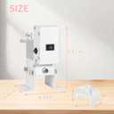 Electri Knitting Machine Adapter, Quick Knit Attachment Compatible with Sentro 22/40/48 Needles, Jamit, Loops & Threads  Adjustable Height, Speed Control, Reverse Knitting  Halloween & Xmas Knits