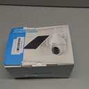 ANRAN 4K Solar Security Camera Outdoor Wireless-360 PTZ, 8MP Color Night Vision, Battery-Powered WiFi Camera with PIR Detection, 2-Way Audio, No Wiring Needed, Compatible with Alexa (4K White-1 Pcs)