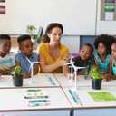 36 Ps Ballpoint Pens, Anti Bullying Theme, Calling on Evil Forces to Speak out about Non Retractable Ballpoint Pens, Office Gifts for Men And Women, Black Ink Pens (Blue)