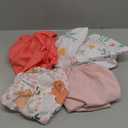 4 Pack Bassinet Sheets 21" x 35", Compatible with Amke, Ezebaby, Evolur Stellar and Mereryi Baby Bassinet, Soft and Skin-Friendly, Pink and Rabbit