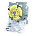 T104M Mechanical Time Switch,208-277 VAC 5HP 40A DPST Time Switch,24 Hour 12 ON/Off,Mechanism Only,Heavy Duty Electromechanical Outdoor/Indoor Timer for Pool Pump and Water Heater Lighting (Yellow)