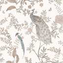 Orainege Vintage Floral Peel and Stick Wallpaper Boho Floral Birds Contact Paper 16.9in x118.1in Self Adhesive Wallpaper for Bedroom Cabinets Decor Flower Leaf Wall Paper Removable