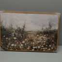 InSimSea Framed Wall Art Vintage Decor, Wildflower Field Flowers, 16x24In