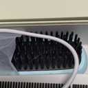 Go Brush, 2026 Upgrade Portable Hair Straightener Brush for Travel, Mini Cordless Hair Straightener Comb with Temperature Display for Women (Blue)