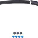 MOTOKU Rear Passenger Side Wheel Molding Fender Flare Trim for Jeep Grand Cherokee 2011-2021, Grand Cherokee WK 2022