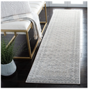 SAFAVIEH Brentwood Collection Runner Rug - 2' x 12', Ivory & Grey, Traditional Oriental Distressed Design, Non-Shedding & Easy Care, Ideal for High Traffic Areas in Living Room, Bedroom (BNT899B) 144' inches by 24'