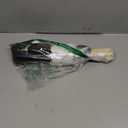 Nimiman Women 1 Pair (Left+Right) Silk Belly Dance Fans Veil Belly Dancing Long Folding Fans Length 180 cm Width 90 cm (black white)