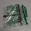 Clear A6 Binder with Elastic Band 1.8mm Thick PVC Notebook Cover 6 Black 20mm Diameter Round Rings Budget Binder Planner Cover Journal Folder Organizer for A6 Binder Pockets Paper Refills