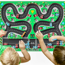 QianShouYan Magnetic Alphabet Maze, Montessori Toys, Two-Player Racing Party Toys for Ages 3-8, Educational Toys Fine Motor Skills Sensory Toys, Toys for Boys and Girls