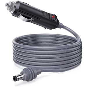 Starlink Mini Car Adapter, 10FT Starlink Mini Car Charger DC Power Cable, 12V-24V Cigarette Lighter Adapter for Starlink Accessories, Waterproof 18AWG Car Power Supply for Trucks, Buses, Ships