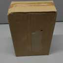 Paper Plate Holder, Utensil Caddy Organizer, Wood Paper Plate Dispenser, Silverware Caddy Holder, and Disposable Coffee Bar Accessories Box for Kitchen Counter, Party, Camping, Picnic (4 compartment)