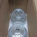 2 Pack Glass Laundry Detergent Dispenser,Sturdy glass Fabric Softener Dispenser With Leak Proof Pump,Reusable Container & Bamboo Stand-108Oz Big Laundry Soap Container For Washer Room Organization (2)