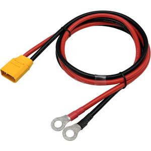 XT90H XT90 to O Ring Terminal Cable,XT90 Male to O Ring Connector Cable with 1M 10AWG Silicon Wire for RC Lipo Battery FPV Racing Drone Solar Power Station